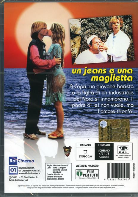 Un jeans e una maglietta di Mariano Laurenti - DVD - 2