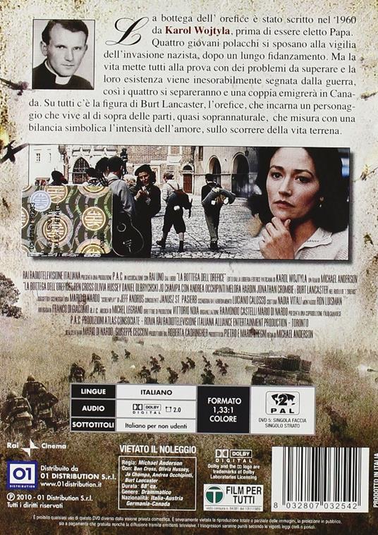 La bottega dell'orefice (DVD) di Michael Anderson - DVD - 3