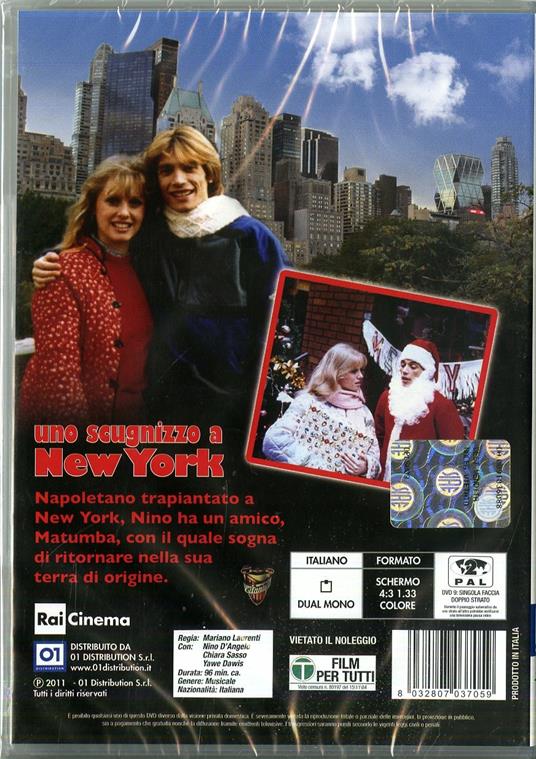 Uno scugnizzo a New York di Mariano Laurenti - DVD - 2