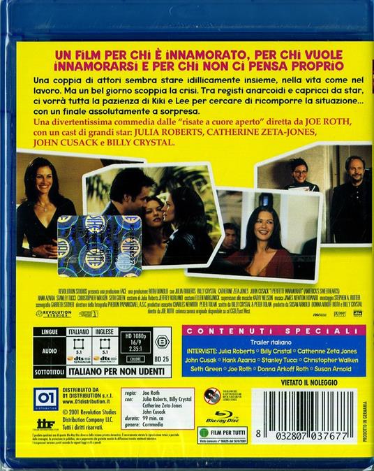 I perfetti innamorati di Joe Roth - Blu-ray - 2