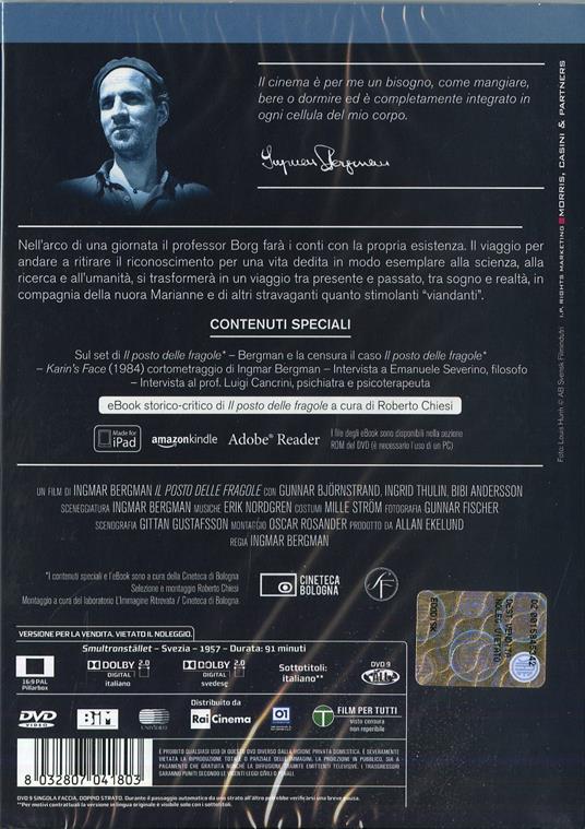 Il posto delle fragole di Ingmar Bergman - DVD - 2