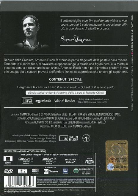 Il settimo sigillo di Ingmar Bergman - DVD - 2