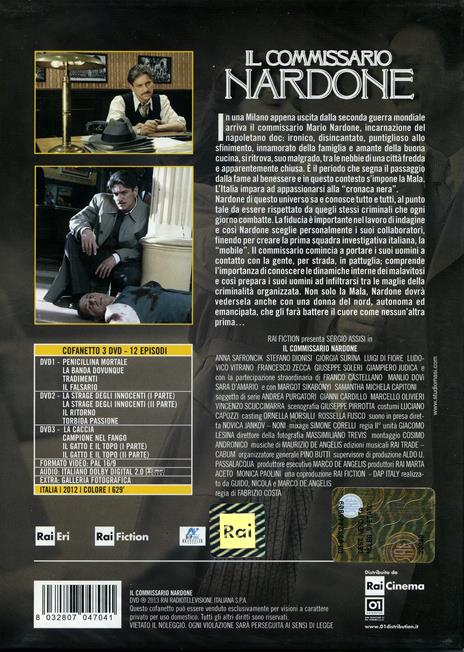 Il commissario Nardone (3 DVD) di Fabrizio Costa - DVD - 2