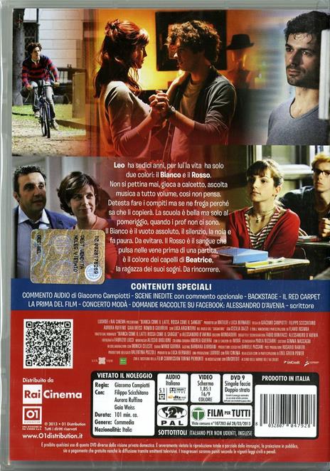 Bianca come il latte, rossa come il sangue di Giacomo Campiotti - DVD - 2