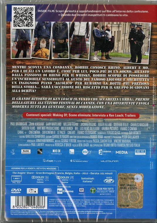 La parte degli angeli di Ken Loach - DVD - 2