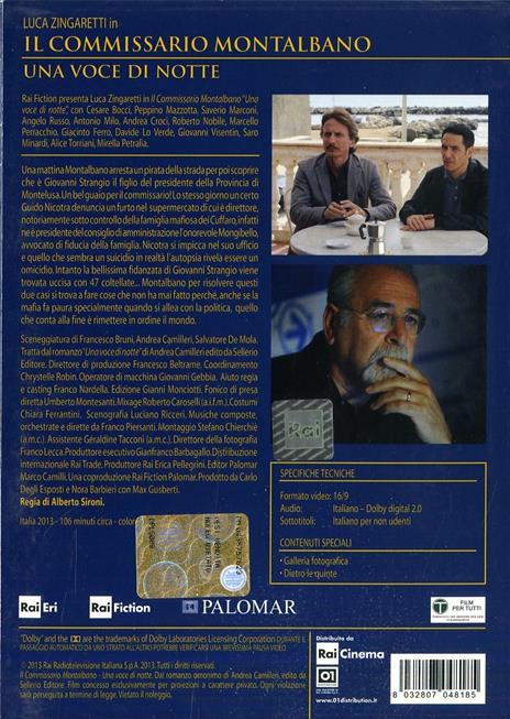 Il commissario Montalbano. Voce di notte di Alberto Sironi - DVD - 2