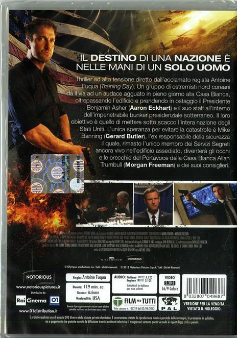 Attacco al potere. Olympus Has Fallen di Antoine Fuqua - DVD - 2