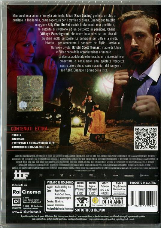 Solo Dio perdona di Nikolas Winding Refn - DVD - 2