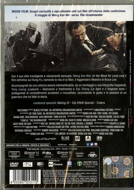 The Grandmaster di Wong Kar Wai - DVD - 2