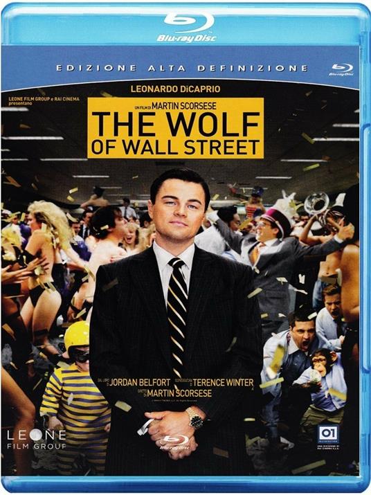 The Wolf of Wall Street (Blu-ray) di Martin Scorsese - Blu-ray