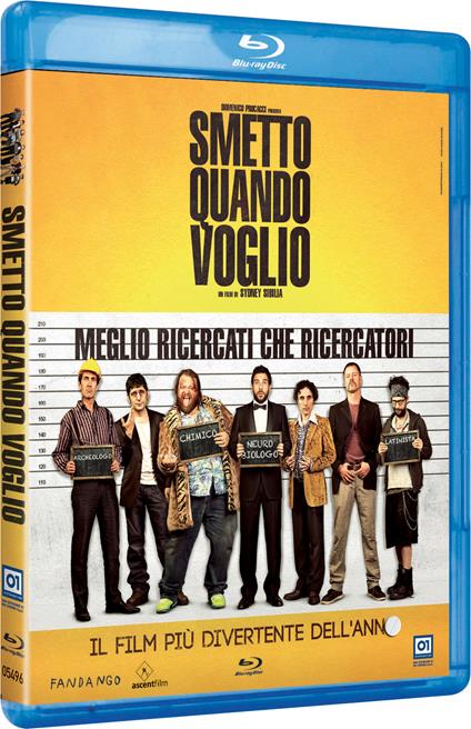 Smetto quando voglio di Sydney Sibilia - Blu-ray