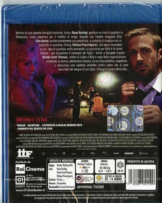 Solo Dio perdona di Nikolas Winding Refn - Blu-ray - 2