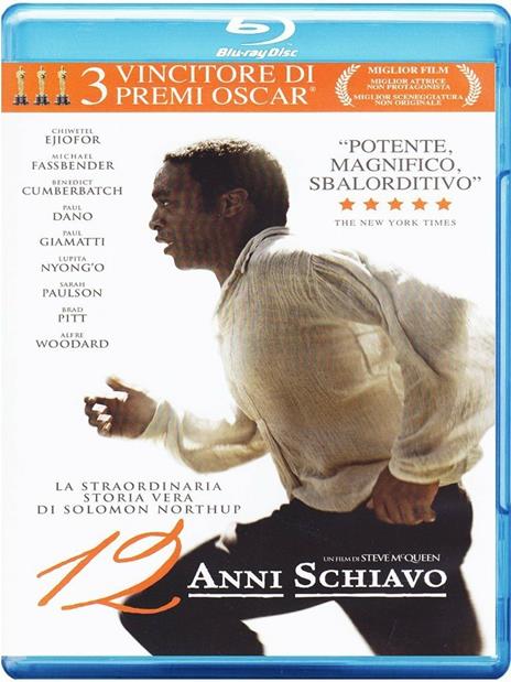 12 anni schiavo di Steve McQueen - Blu-ray