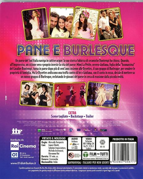 Pane e burlesque di Manuela Tempesta - Blu-ray - 2