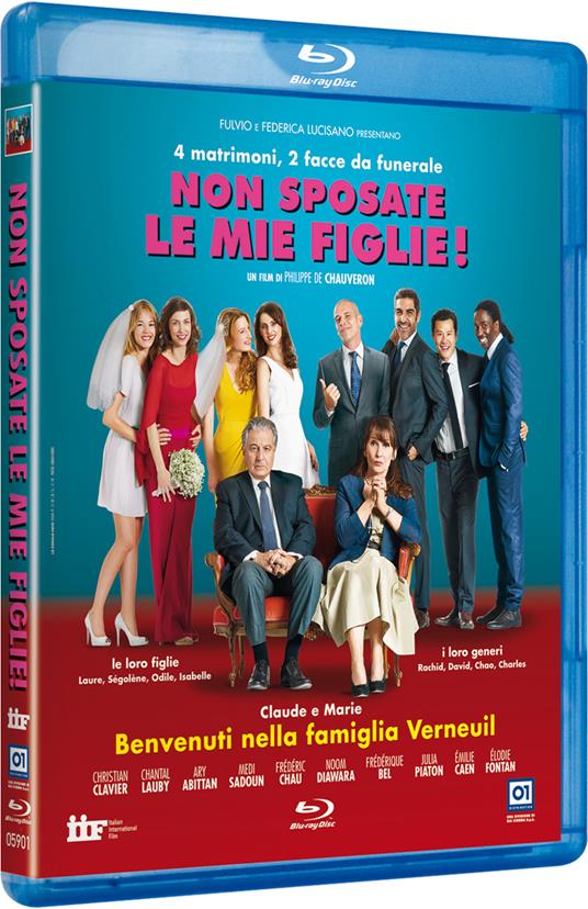 Non sposate le mie figlie! di Philippe de Chauveron - Blu-ray