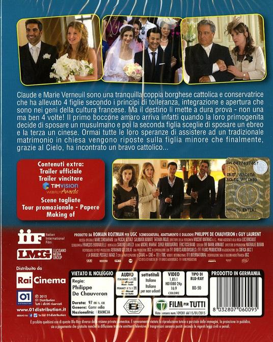 Non sposate le mie figlie! di Philippe de Chauveron - Blu-ray - 10