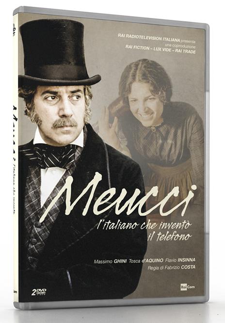 Meucci. L'italiano che inventò il telefono (2 DVD) di Fabrizio Costa - DVD