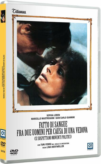 Fatto di sangue tra due uomini per causa di una vedova (si sospettano moventi politici) (DVD) di Lina Wertmüller - DVD