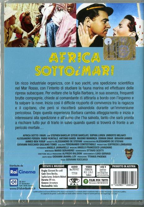 Africa sotto i mari (DVD) di Giovanni Roccardi - DVD - 2