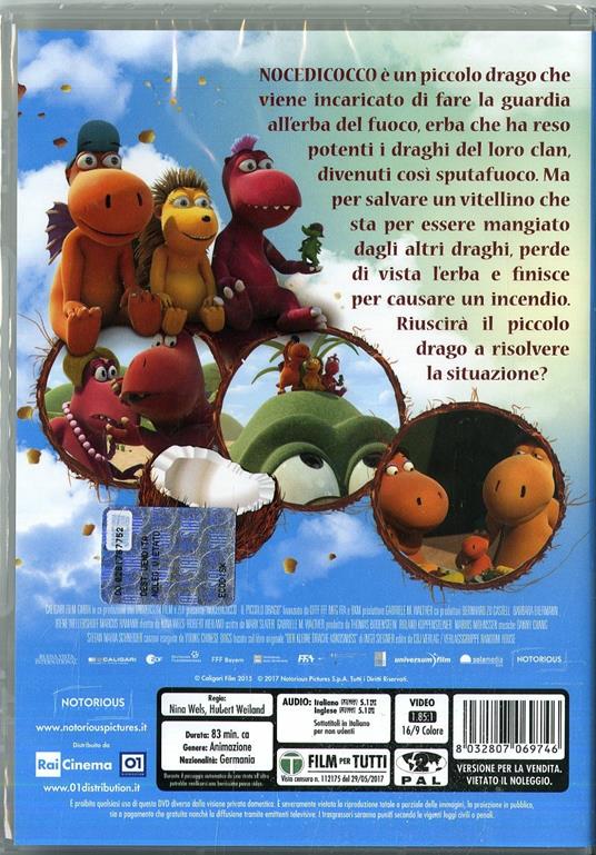 Nocedicocco. Il piccolo drago (DVD) di Nina West - DVD - 2