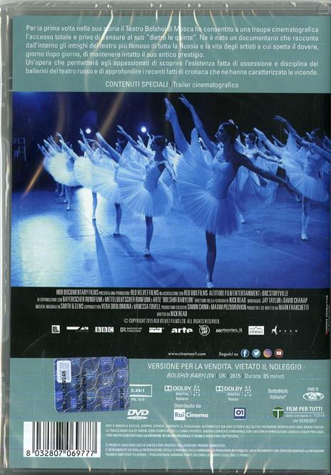 Bolshoi Babylon (DVD) di Nick Read - DVD - 2