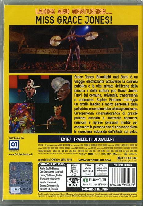 Grace Jones. Bloodlight and Bami (DVD) - DVD di Grace Jones - 2