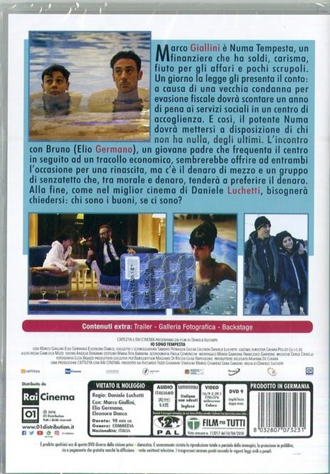 Io sono tempesta (DVD) di Daniele Luchetti - DVD - 2