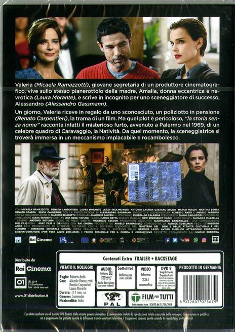 Una storia senza nome (DVD) di Roberto Andò - DVD - 2