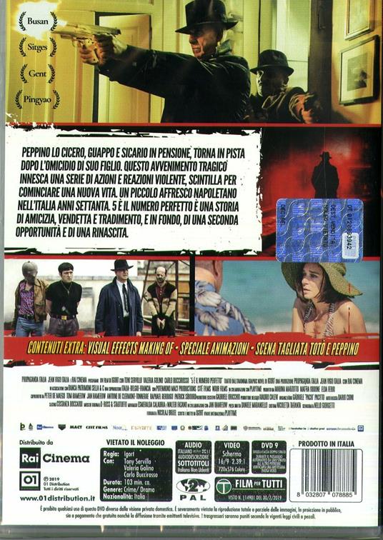 5 è il numero perfetto (DVD) di Igort - DVD - 2