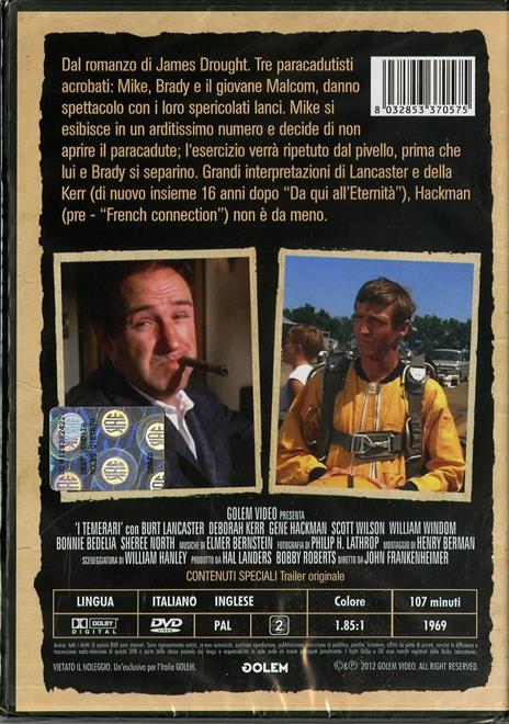 I temerari di John Frankenheimer - DVD - 2