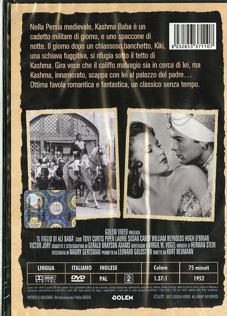 Il figlio di Alì Babà di Kurt Neumann - DVD - 2