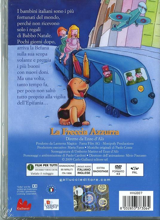 La freccia azzurra - DVD - Film di Enzo D'Alò Animazione | laFeltrinelli