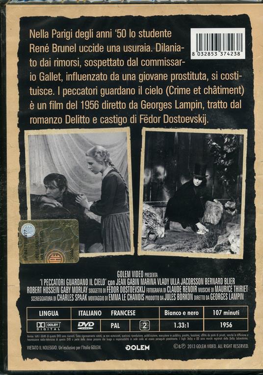 I peccatori guardano il cielo - DVD - Film di Georges Lampin Drammatico