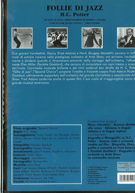 Follie di jazz di Henry C. Potter - DVD - 2