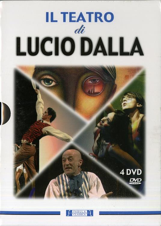 Lucio Dalla. Il teatro di Lucio Dalla (4 DVD) - DVD - Film di Lucio Dalla  Live e concerti | Feltrinelli