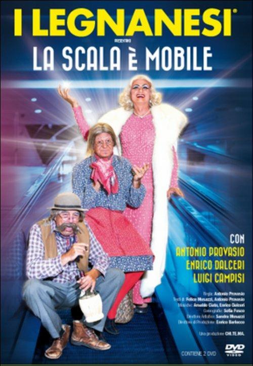 I Legnanesi. La scala è mobile (2 DVD) - DVD - Film di Antonio Provasio ,  Felice Musazzi Teatro | Feltrinelli