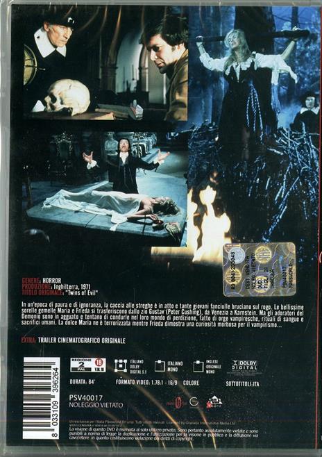 Le figlie di Dracula di John Hough - DVD - 2