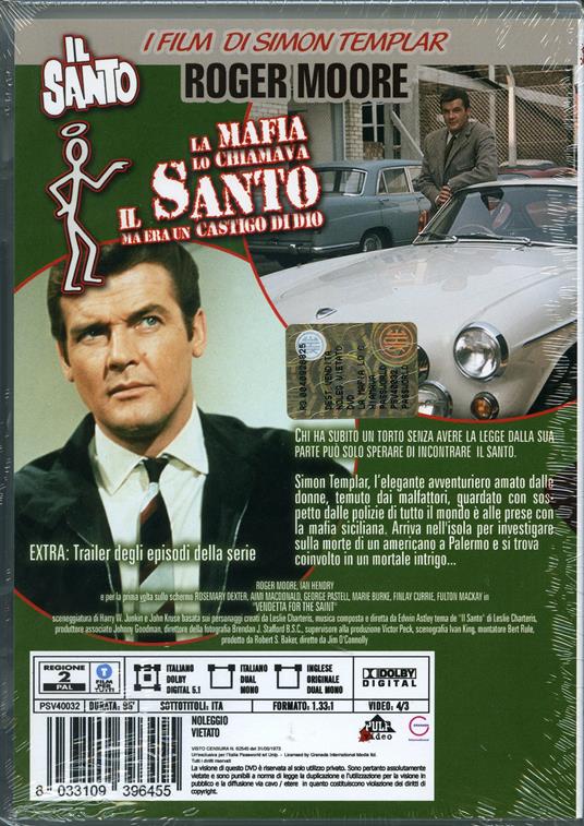 La mafia lo chiamava il Santo ma era un castigo di dio di James O'Connolly - DVD - 2