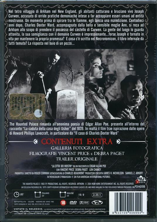 La città dei mostri di Roger Corman - DVD - 2