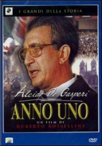 Anno uno. Alcide De Gasperi di Roberto Rossellini - DVD