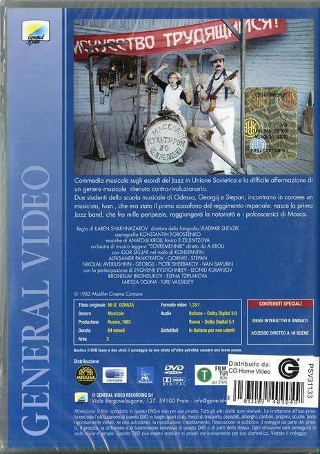 Noi del Jazz di Karen Chaknazarov - DVD - 2