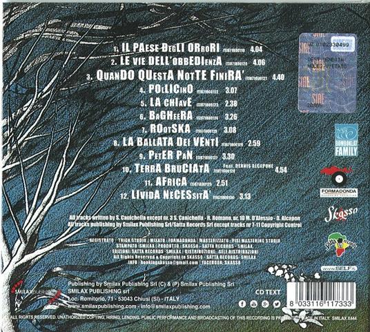 Il paese degli orrori - CD Audio di Skasso - 2