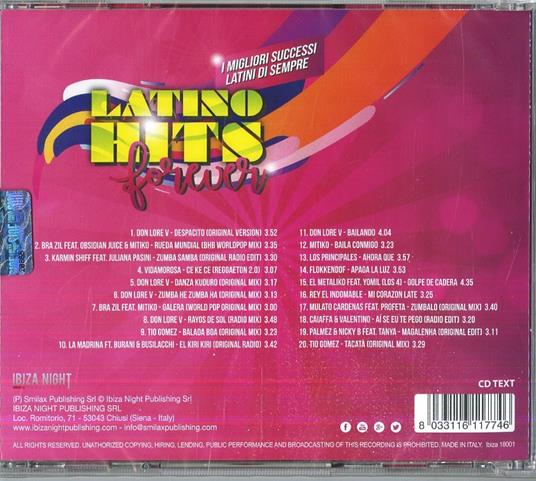 Latino Hits Forever - CD Audio - 2