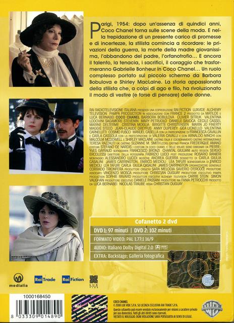 Coco Chanel (2 DVD) - DVD - Film di Christian Duguay Drammatico |  Feltrinelli