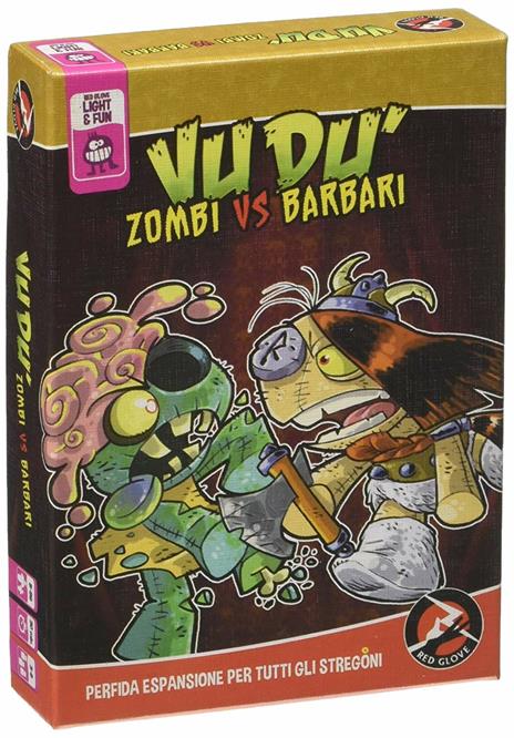 Vudù. Esp. Zombi vs Barbari. Gioco da tavolo