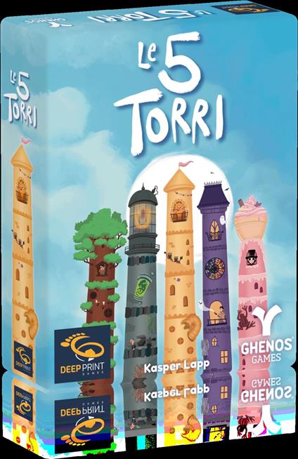 Le 5 Torri. Gioco da tavolo