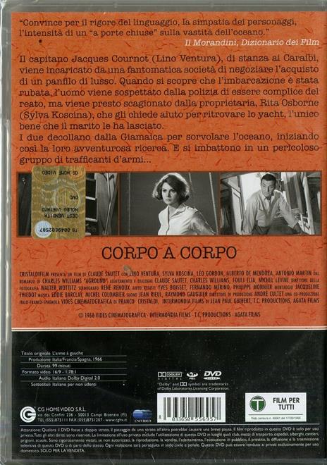 Corpo a corpo di Claude Sautet - DVD - 2