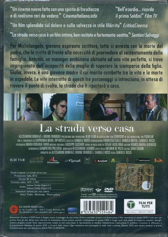 La strada verso casa di Samuele Rossi - DVD - 2