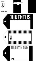 Juventus Sticky Labels Graphic