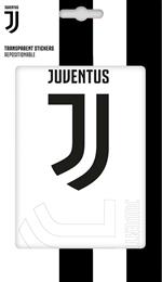 Juventus Transparent Pvc Sticker Black & White